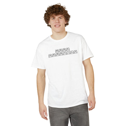 'Work Heartily' Keyboard T-Shirt