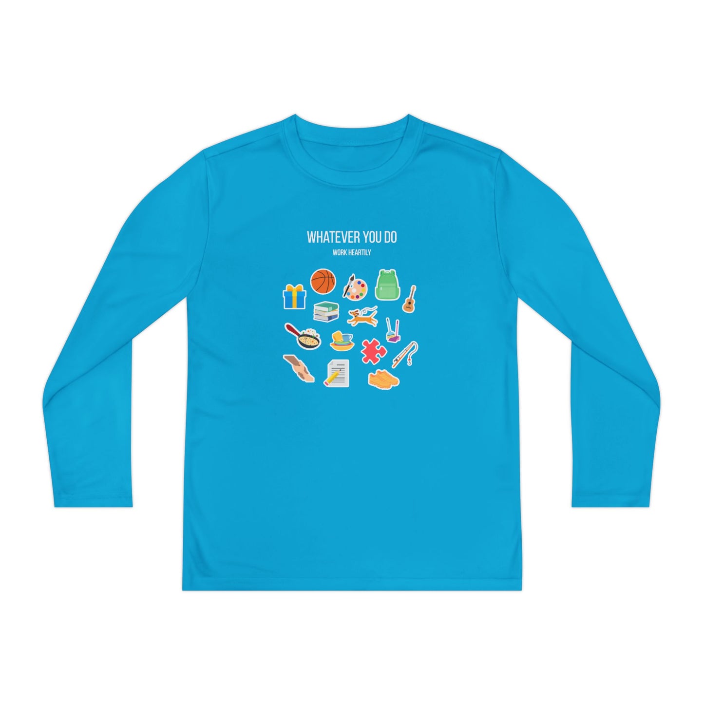 'Whatever You Do' Youth Long Sleeve Tee