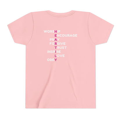 Heartily Words Youth Tee