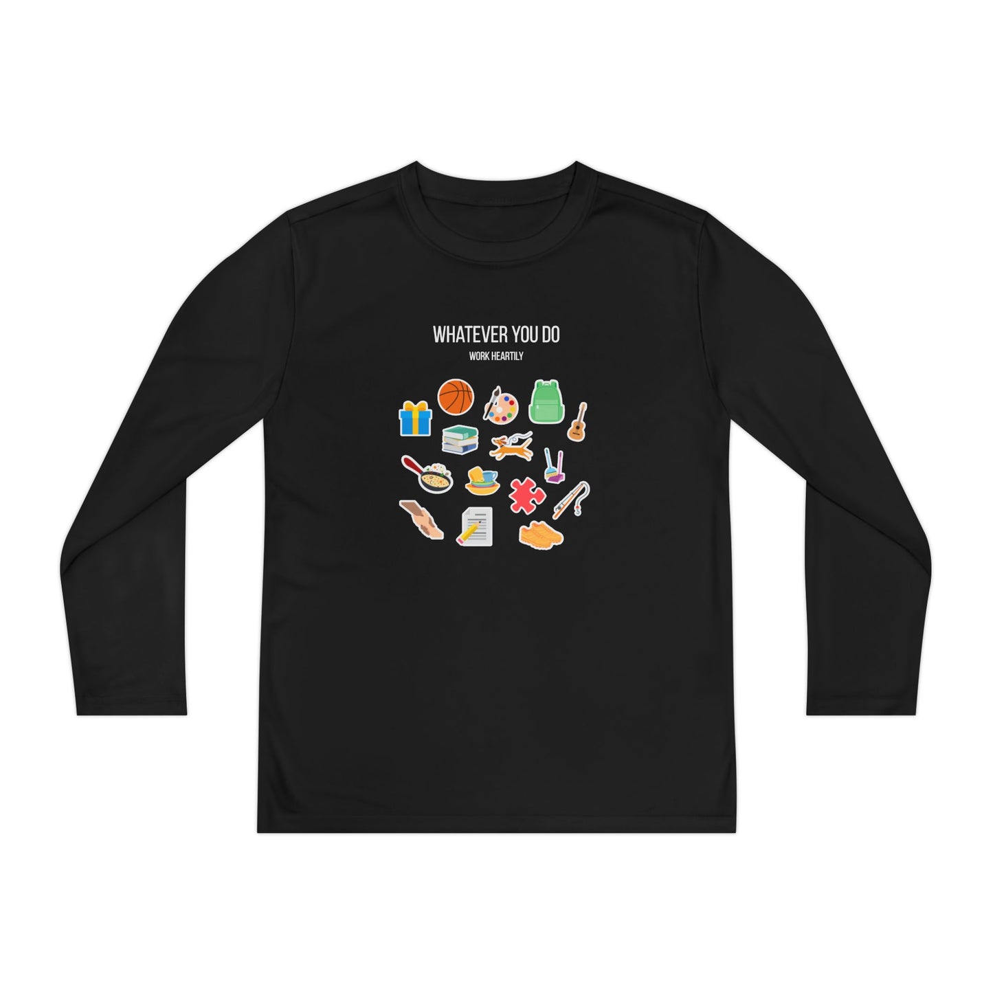 'Whatever You Do' Youth Long Sleeve Tee