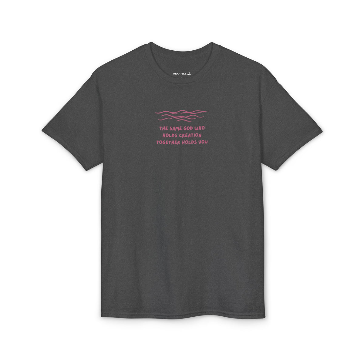 Waves & Quote Minimal T-Shirt