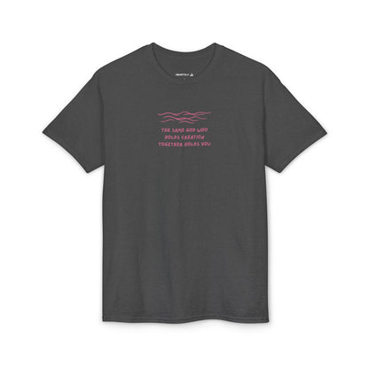 Waves & Quote Minimal T-Shirt