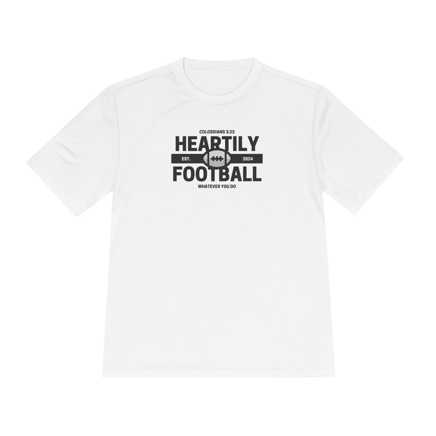Heartily Football Moisture-Wicking Tee