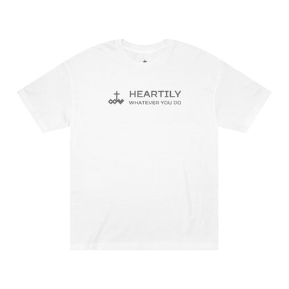 Heartily/Logo/Slogan Unisex Classic Tee