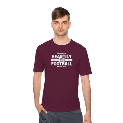 Heartily Football Moisture-Wicking Tee