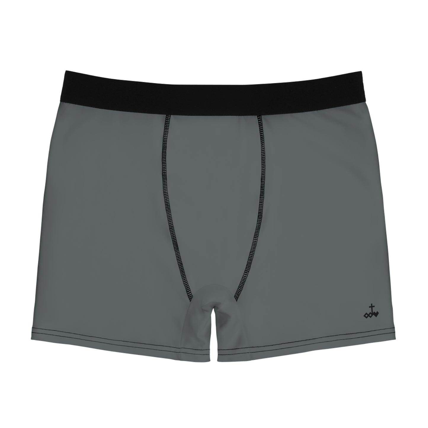 Dark Grey Men's Boxer Briefs