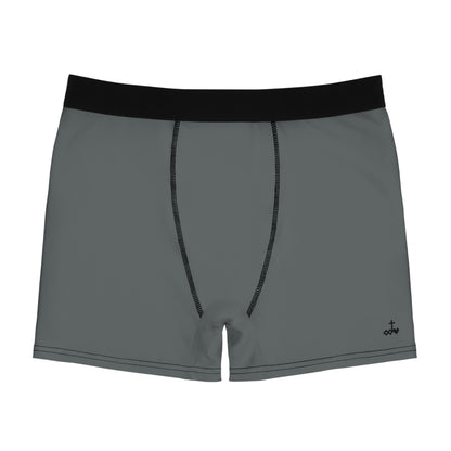 Dark Grey Men's Boxer Briefs