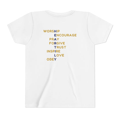 Heartily Words Youth Tee
