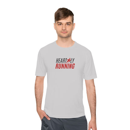 Heartily Running Moisture-Wicking Performance Tee