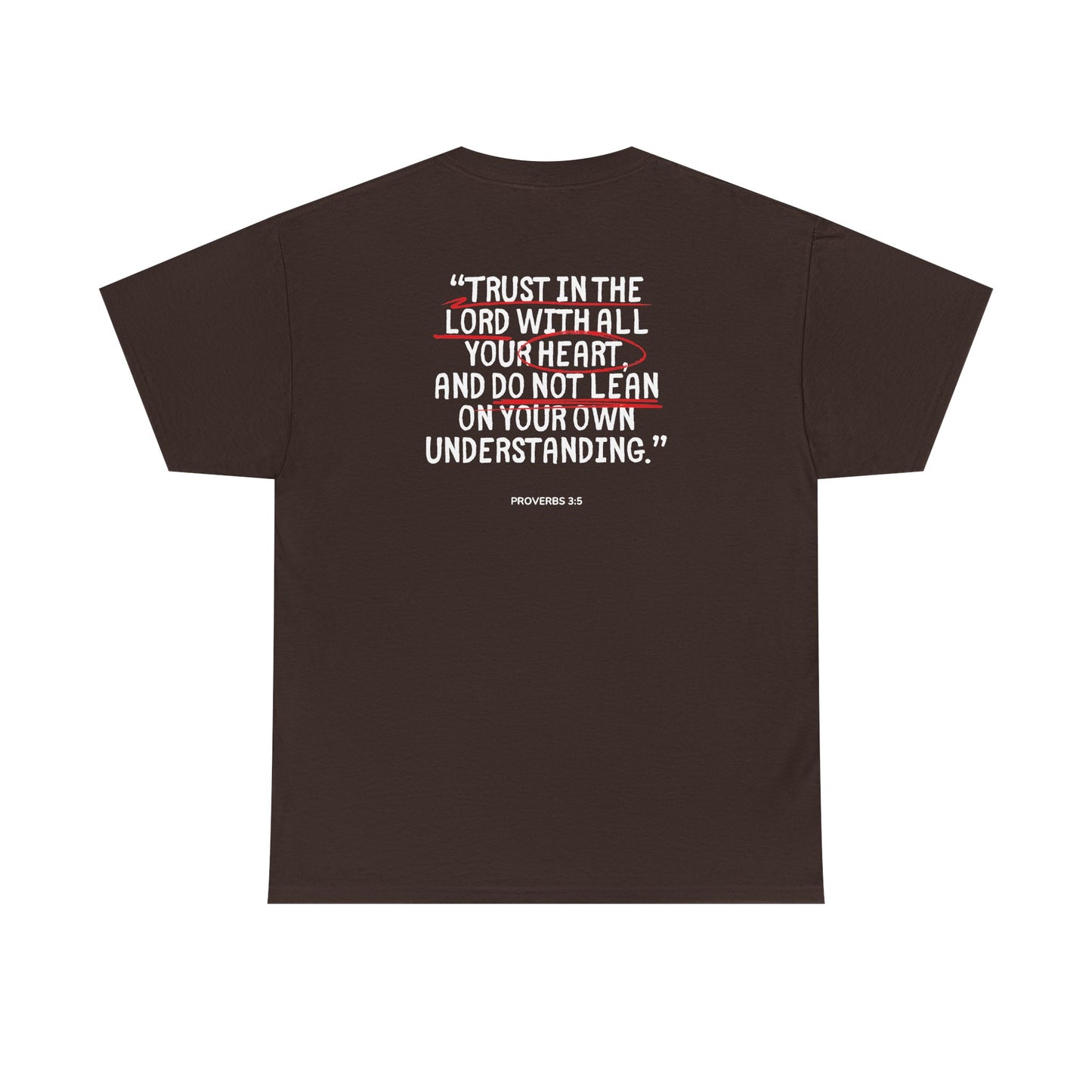 Proverbs 3:5 Bible Verse T‑Shirt