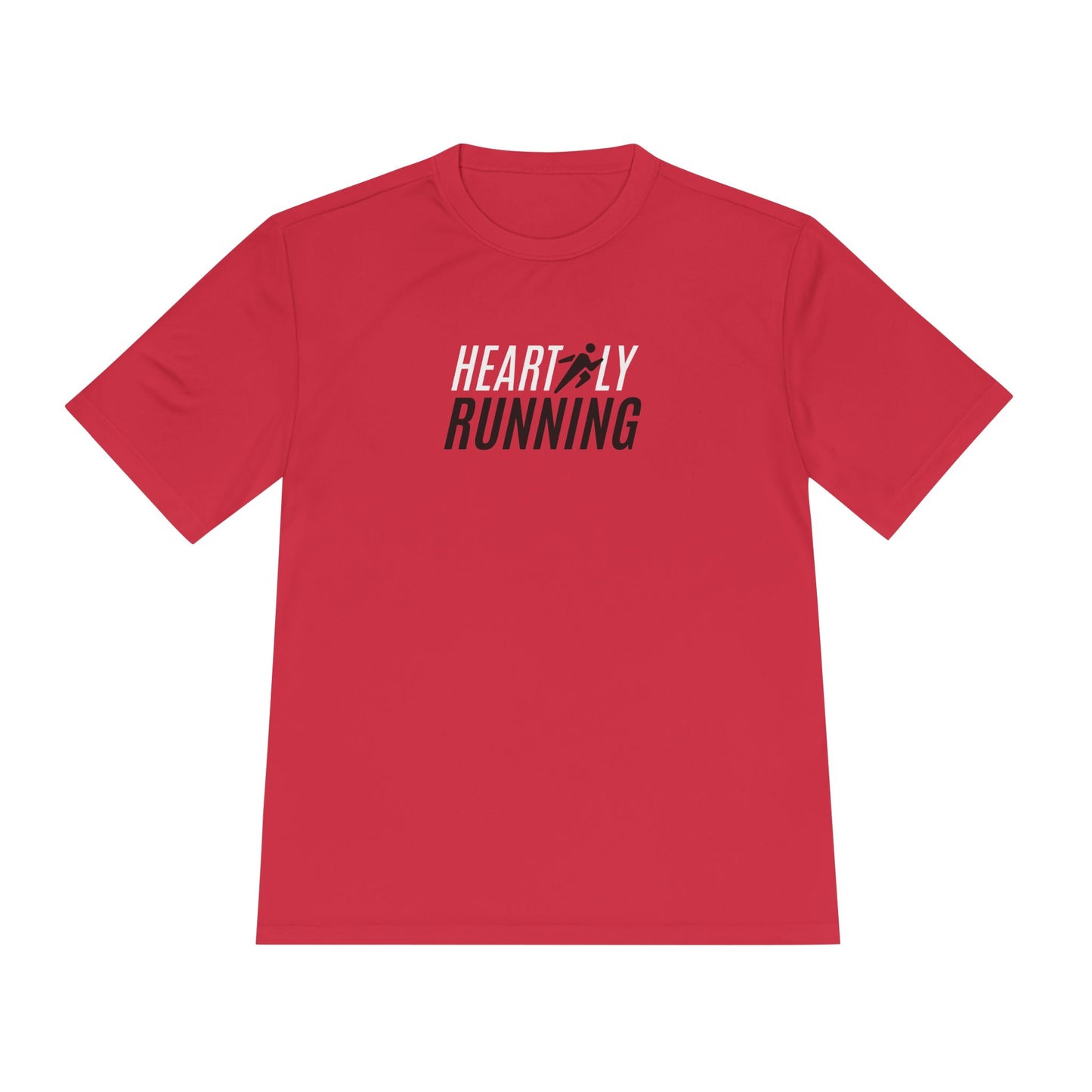 Heartily Running Moisture-Wicking Performance Tee