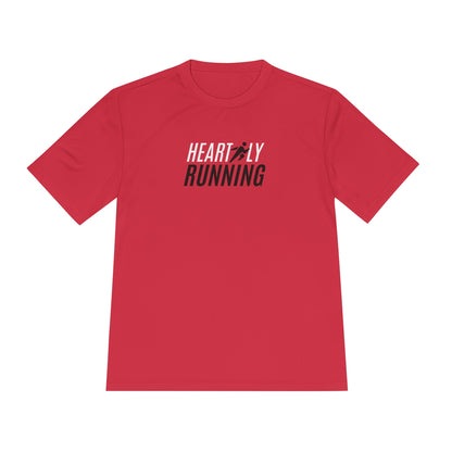 Heartily Running Moisture-Wicking Performance Tee