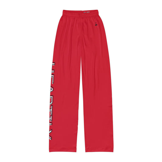 Dark Red Kids Lounge Pants