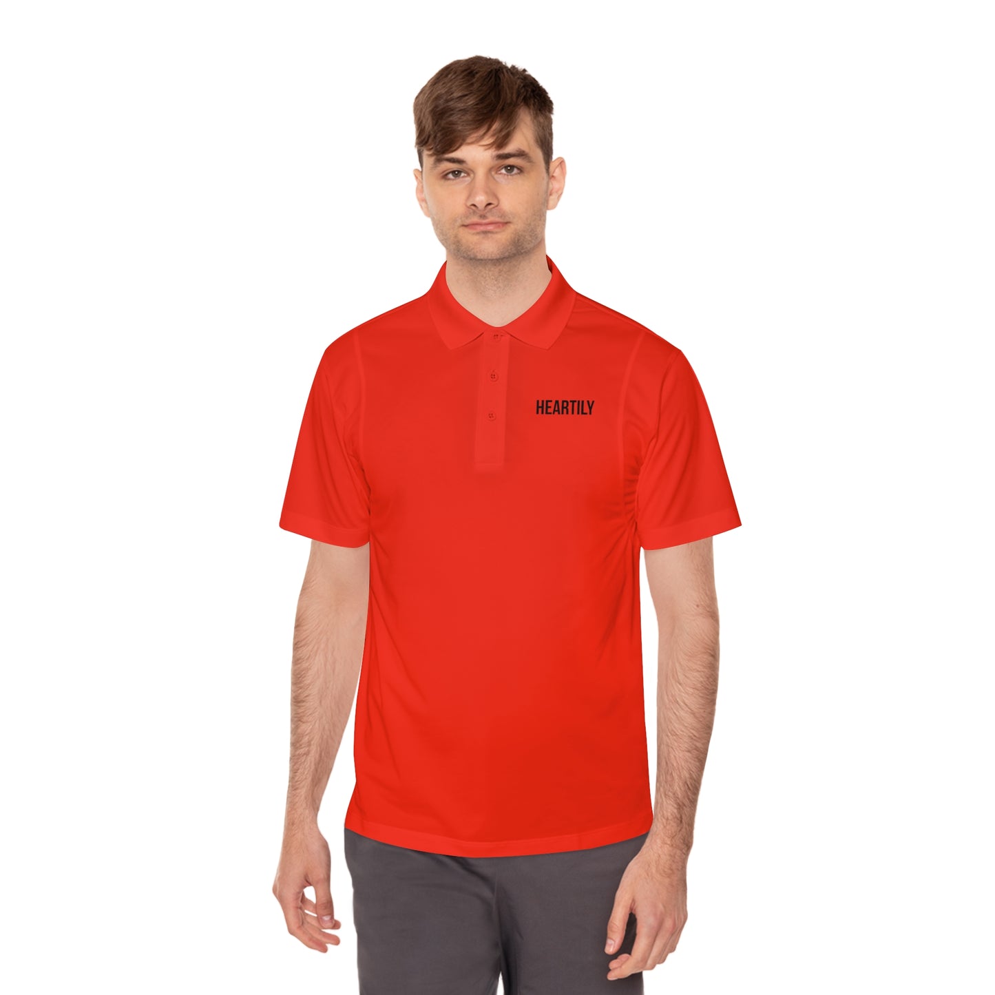 Heartily Men's Sport Polo Shirt