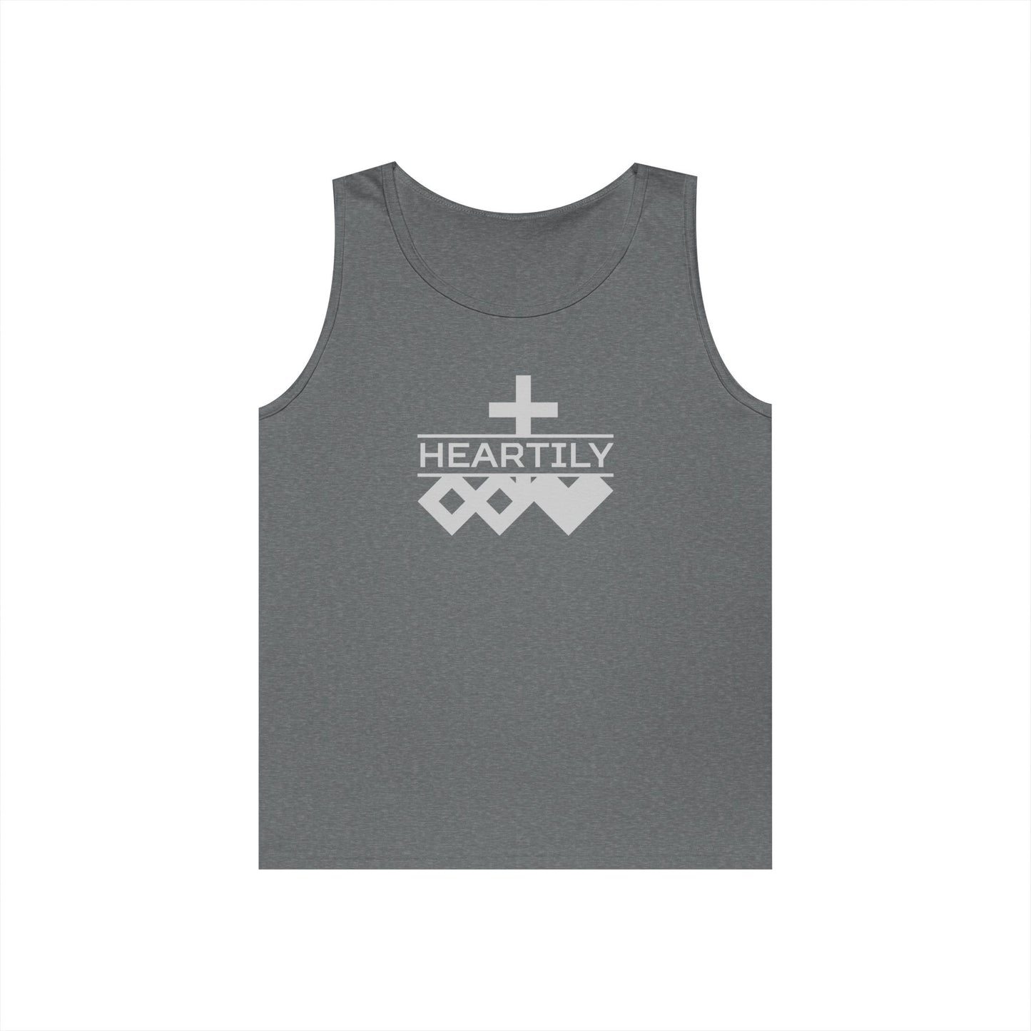 Unisex Heartily Logo Tank Top