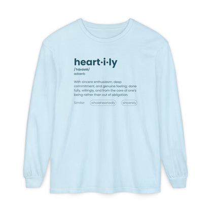 Heartily Definition Long Sleeve Tee