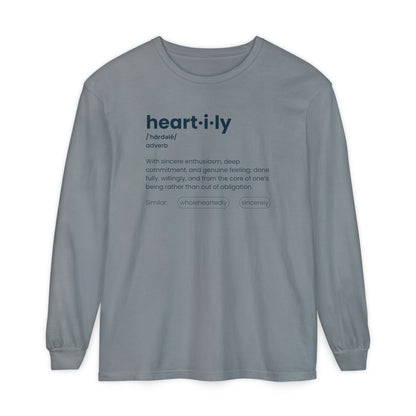 Heartily Definition Long Sleeve Tee