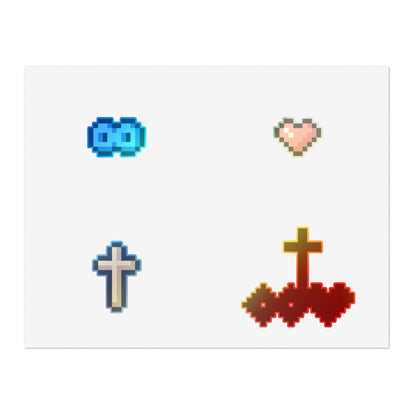 Pixel Heartily Icon Sticker Pack