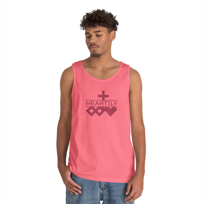 Unisex Heartily Logo Tank Top