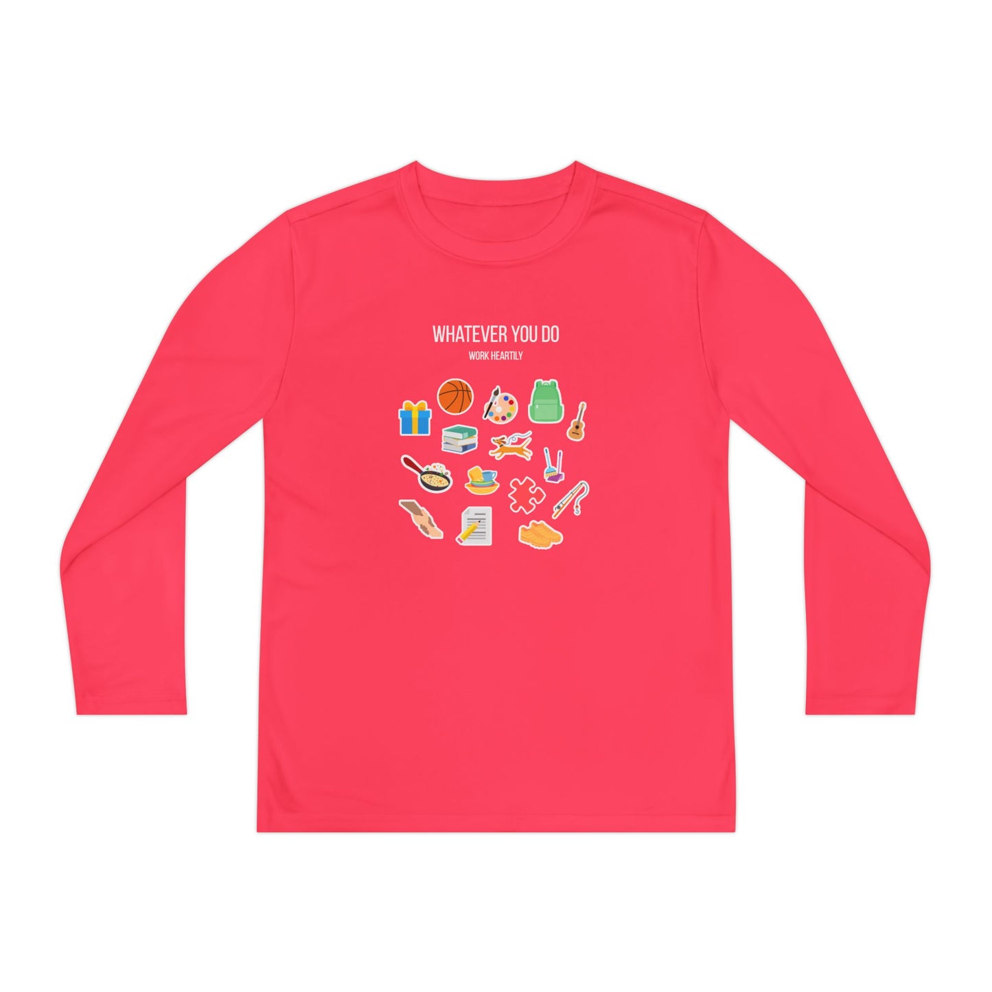 'Whatever You Do' Youth Long Sleeve Tee