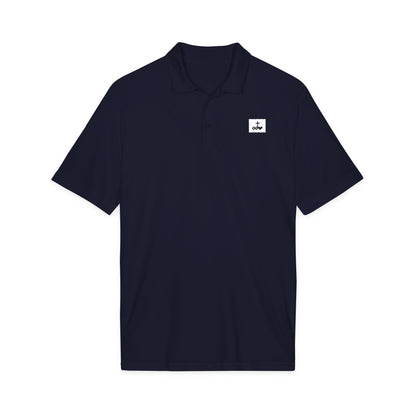 Men's Performance Polo with Small Left-Chest Logo