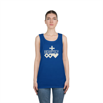 Unisex Heartily Logo Tank Top
