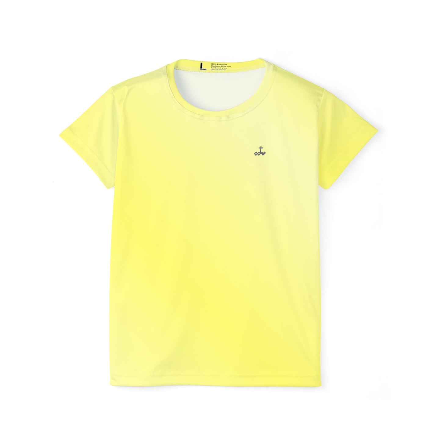Yellow Women's Athletic Jersey Tee
