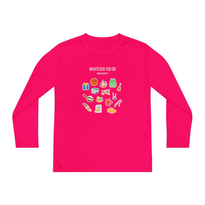 'Whatever You Do' Youth Long Sleeve Tee