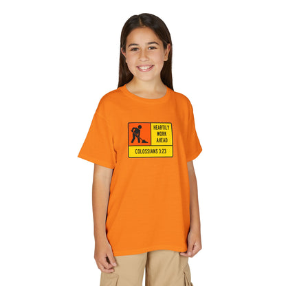 Construction Sign Youth T-Shirt