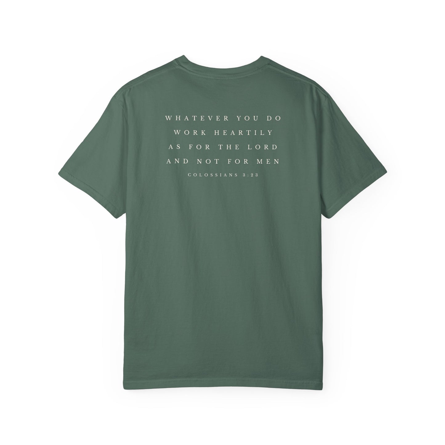 Plain Heartily Scripture T-Shirt
