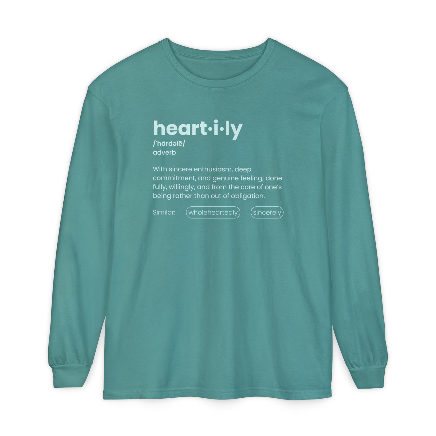 Heartily Definition Long Sleeve Tee