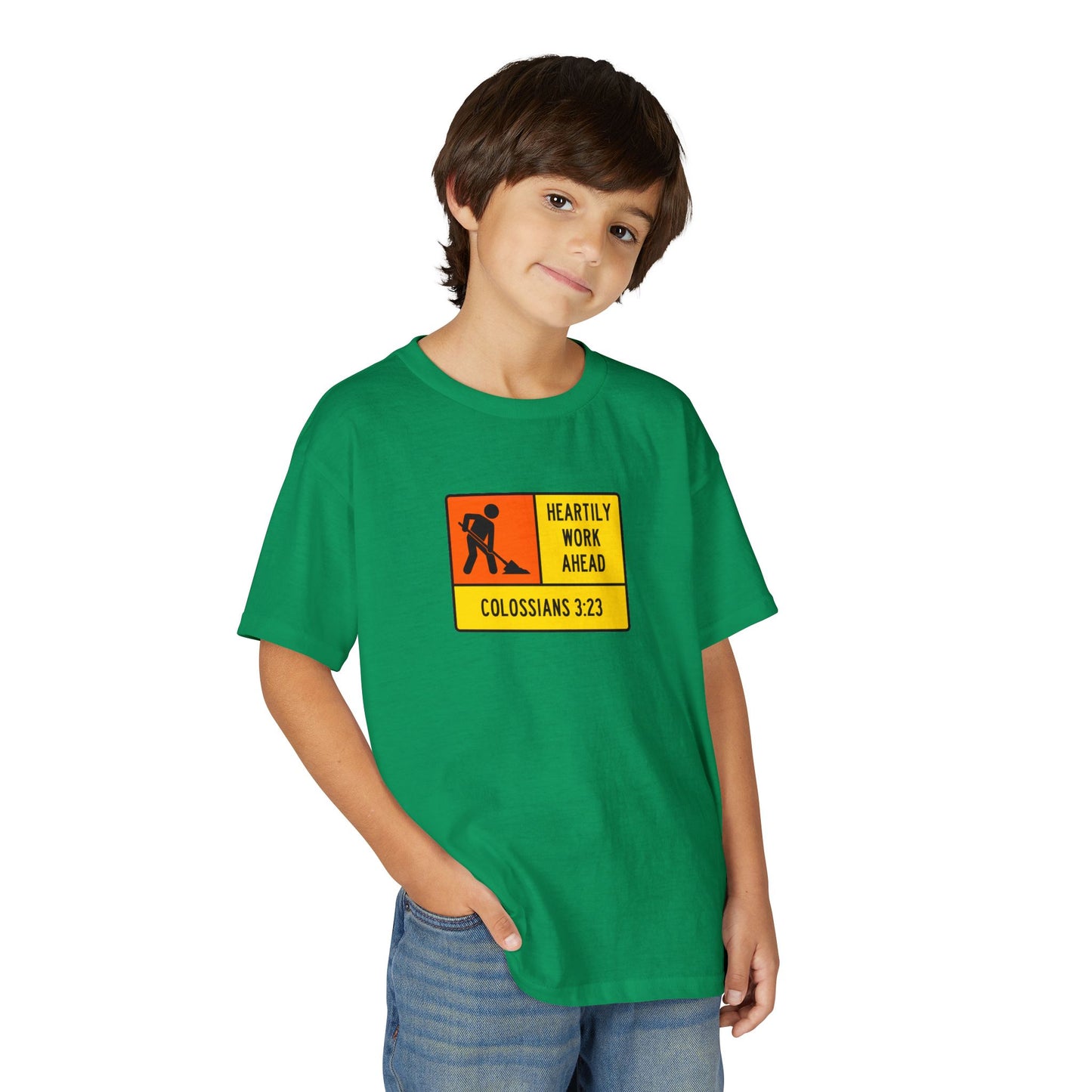 Construction Sign Youth T-Shirt