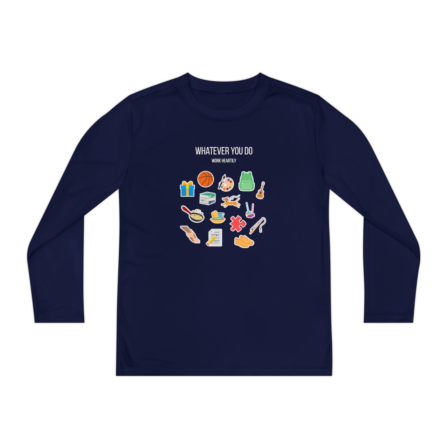 'Whatever You Do' Youth Long Sleeve Tee