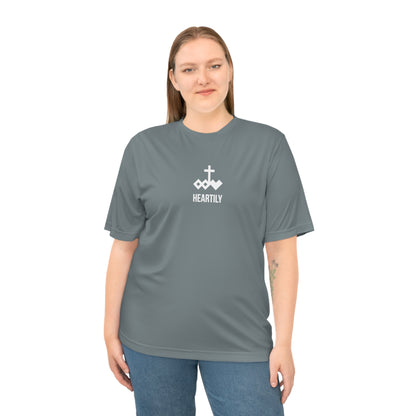 Heartly Name & Logo Performance T‑Shirt