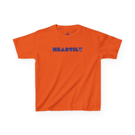 Retro 'Heartily' Kids Tee