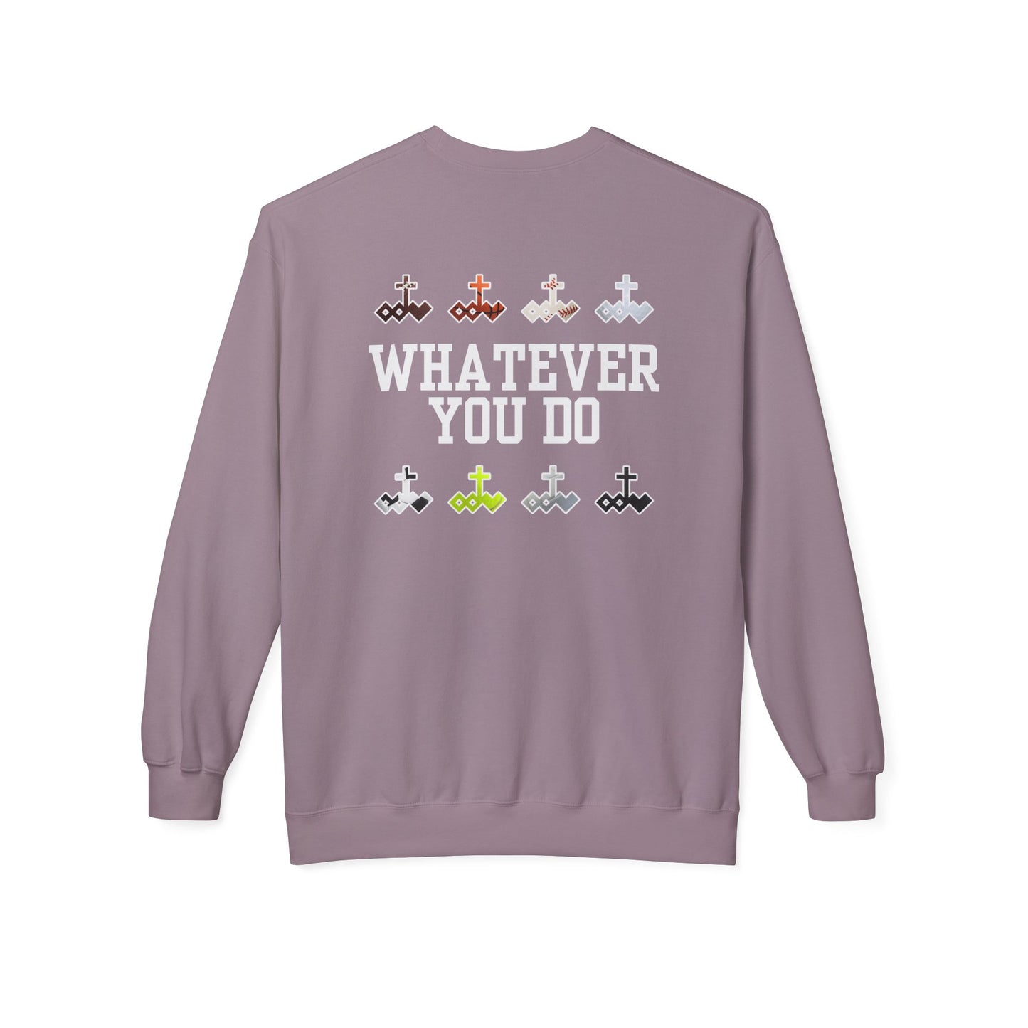 Sports Logo Crewneck Sweatshirt