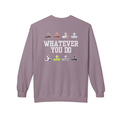 Sports Logo Crewneck Sweatshirt