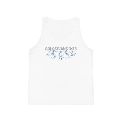 Colossians 3:23 Scripture Kids Tank Top