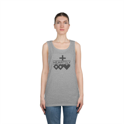 Unisex Heartily Logo Tank Top