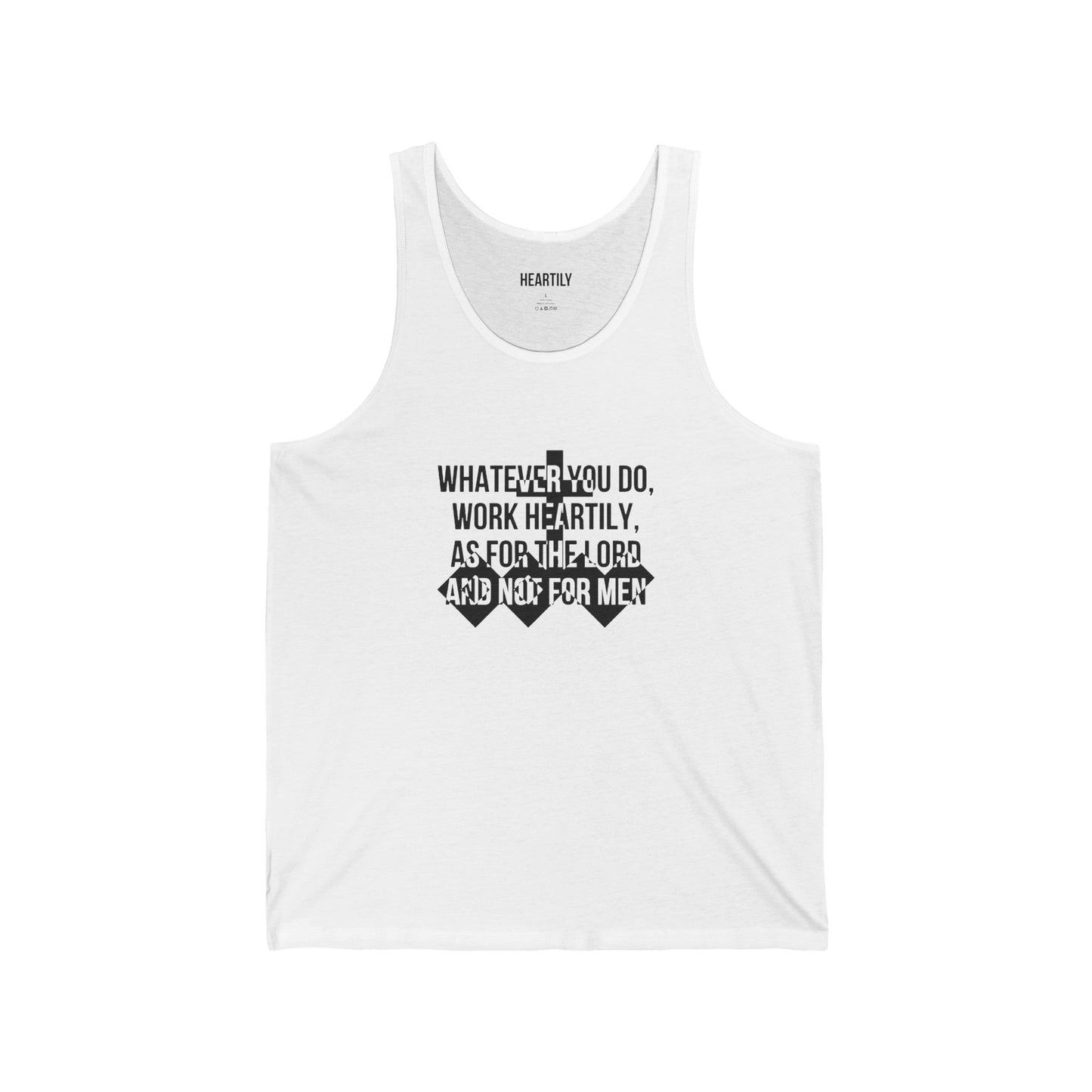Verse Overlay Tank Top