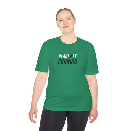 Heartily Running Moisture-Wicking Performance Tee