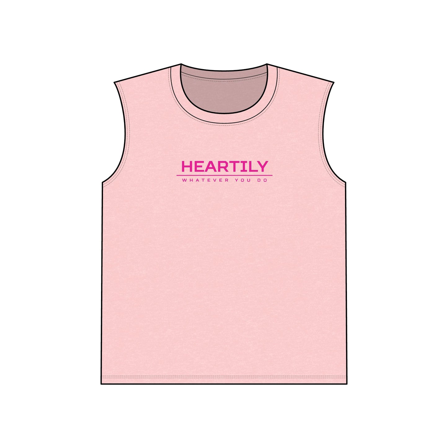 Heartily "Whatever You Do" Muscle Tank