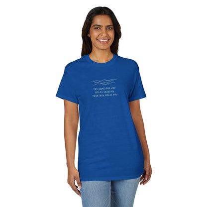 Waves & Quote Minimal T-Shirt