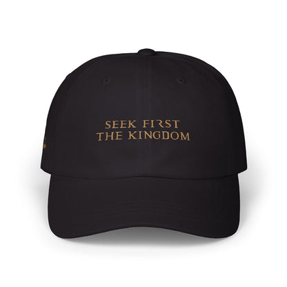 Seek First The Kingdom Dad Cap