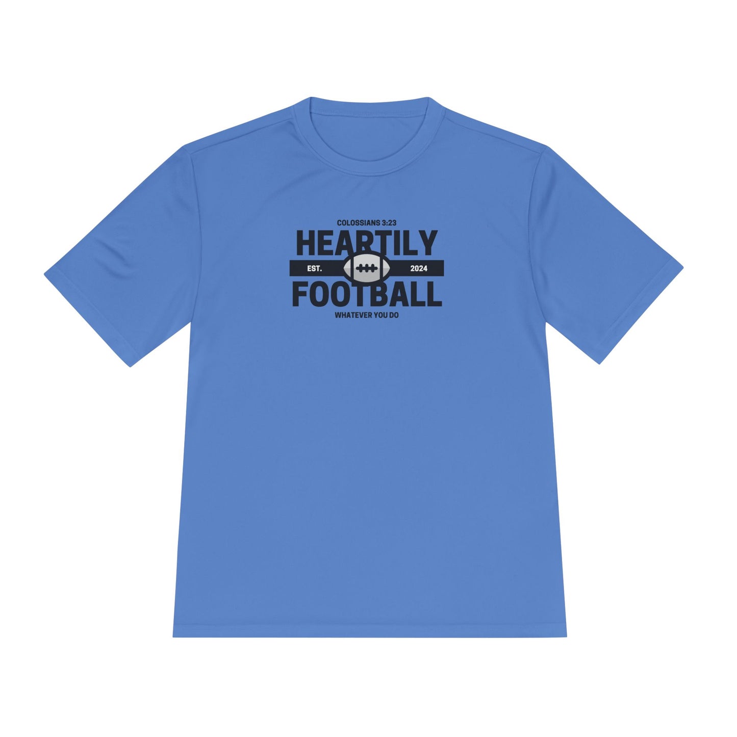 Heartily Football Moisture-Wicking Tee