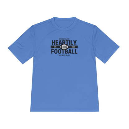 Heartily Football Moisture-Wicking Tee