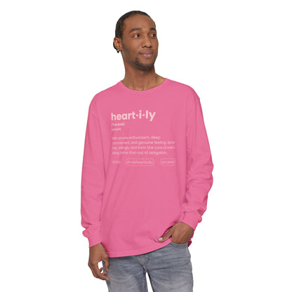Heartily Definition Long Sleeve Tee