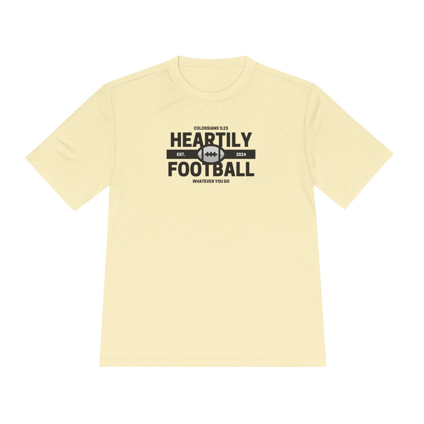 Heartily Football Moisture-Wicking Tee