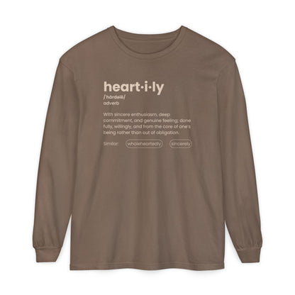 Heartily Definition Long Sleeve Tee