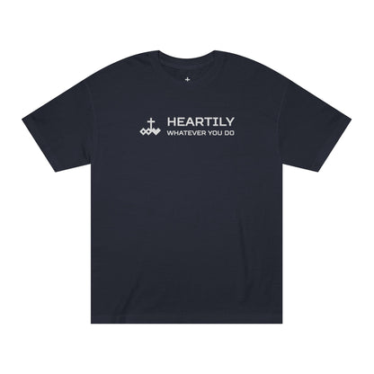 Heartily/Logo/Slogan Unisex Classic Tee